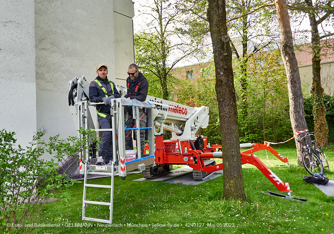 05.05.2023 - Graffiti am Karl-Marx-Ring 75 in Neuperlach